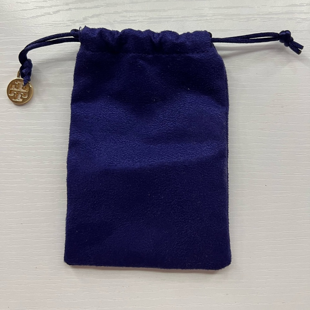 Tory Burch Velvet Jewelry Bag